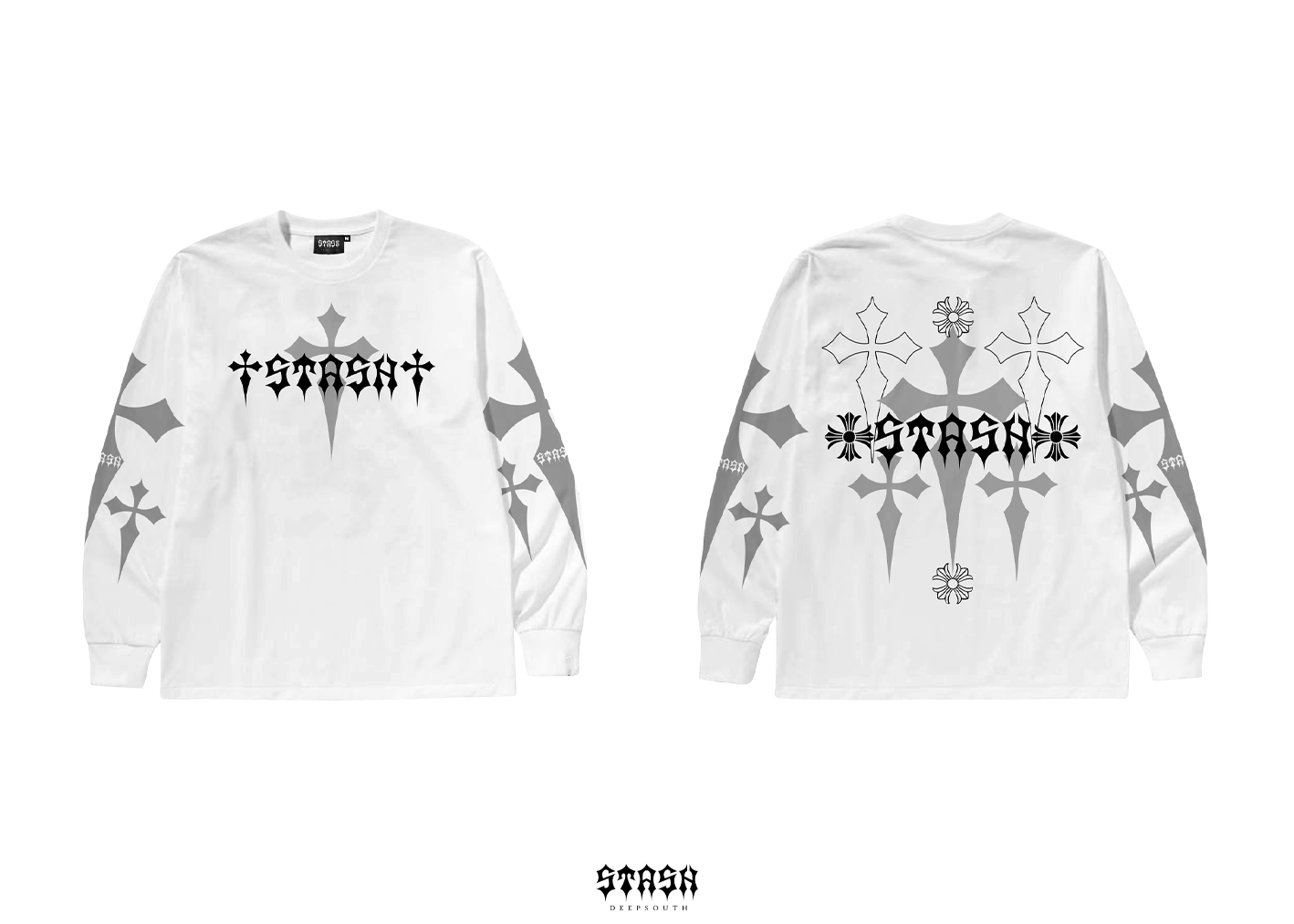 Chrome Edges Longsleeves White